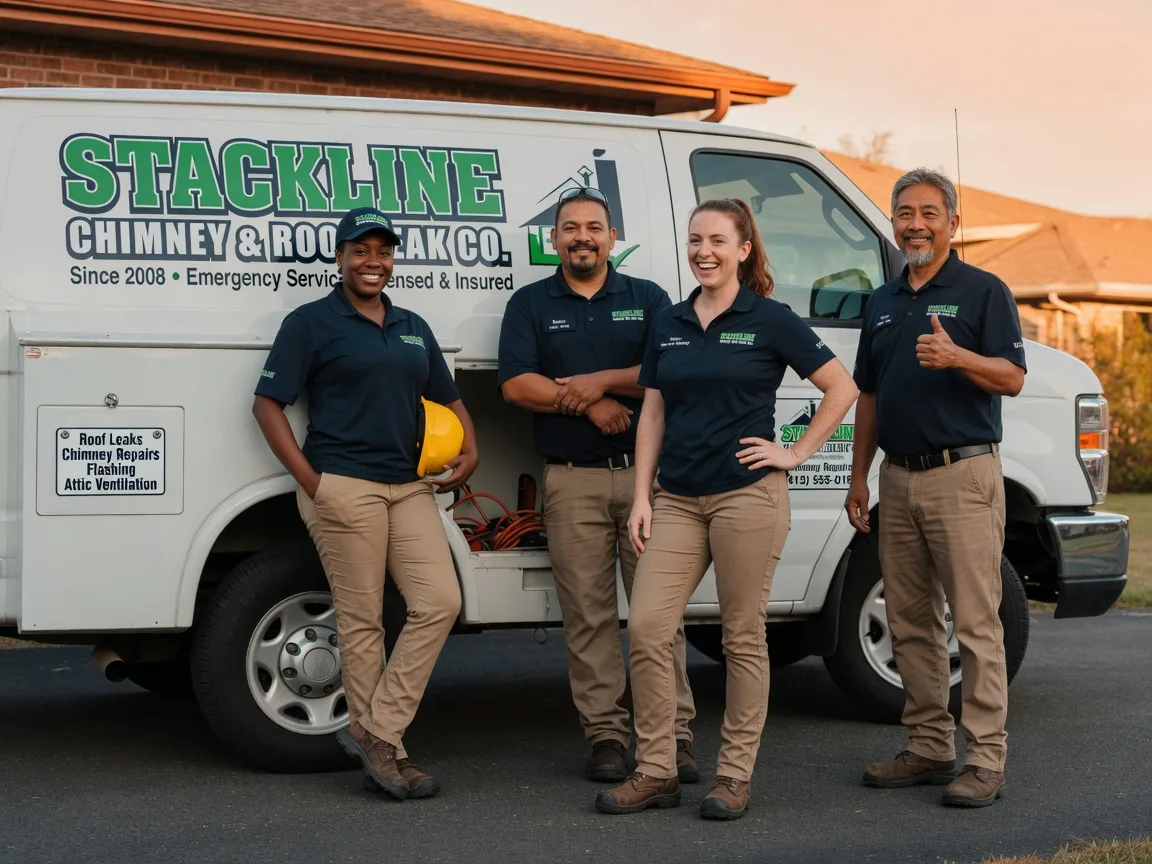 Chimney flashing repair company in Shoreline, WA